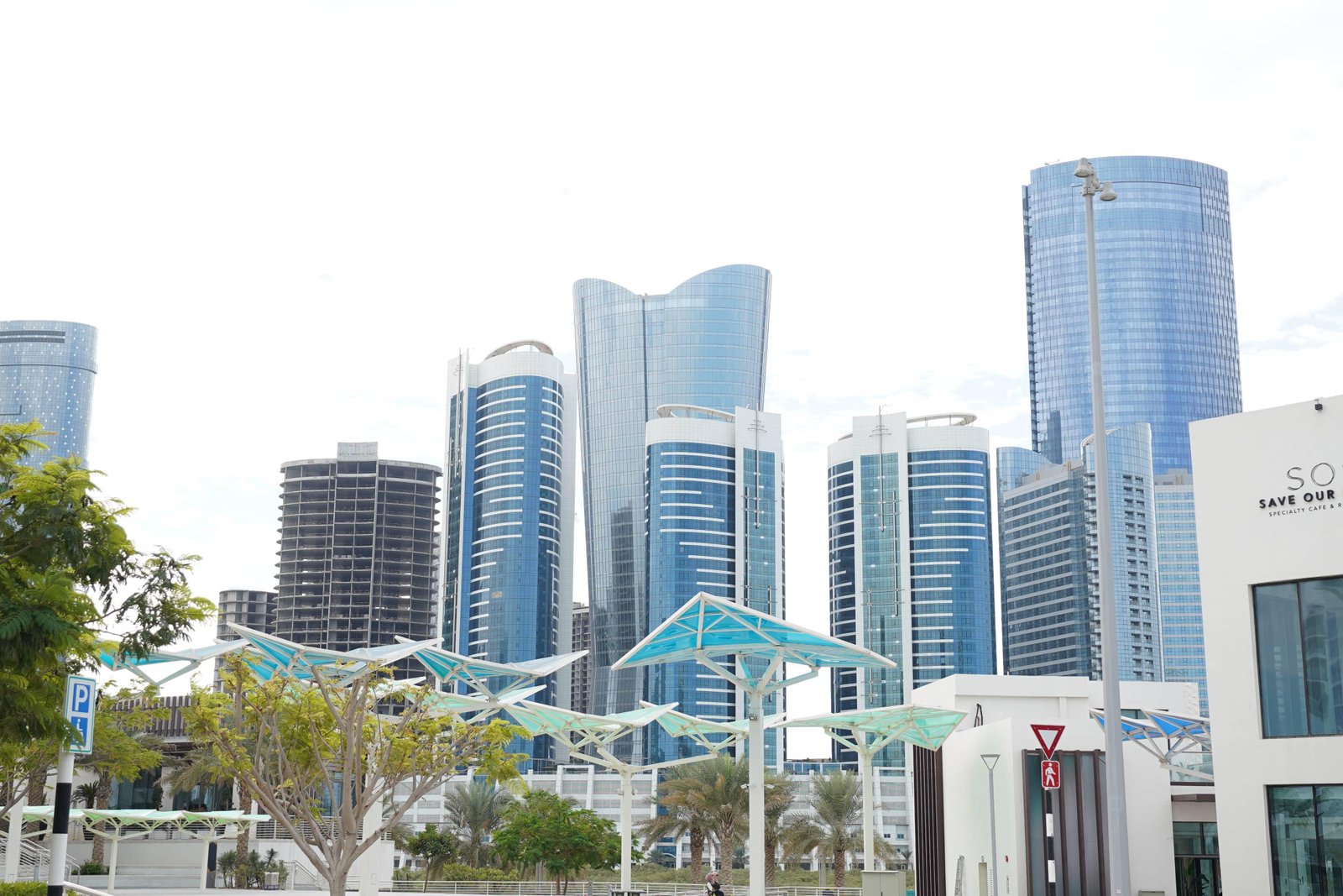Sigma Towers luxury apartments overlooking the waterfront on Al Reem Island